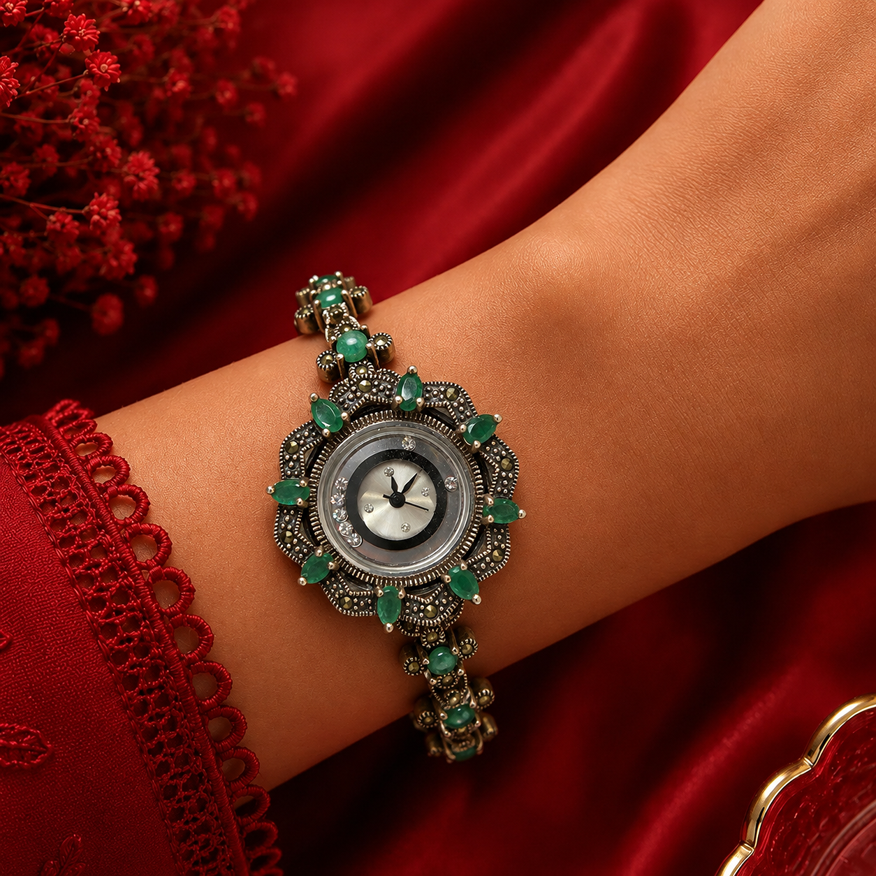 Girls Silver Watch
